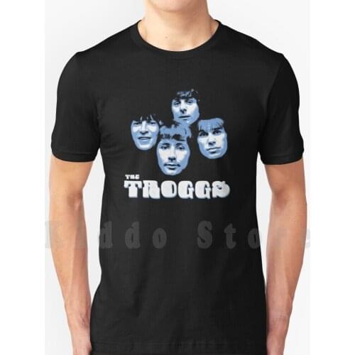 The Troggs T Shirt Print For Men Cotton New Cool Tee The Troggs Retro Wild Thing 1960S 1966 60S Music 60S Bubblegum Pop Concert
