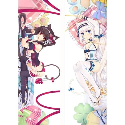 2020-June Update Anime NEKOPARA Chocola Vanilla Dakimakura body Pillow case Nekomimi Paradise Hugging Body Pillow Cover