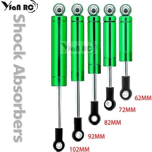 Metal Shock Absorber With Inner Spring Universal For 1/10 RC Car TRX4 90046 SCX10 D90 Tamiya CC01 Off Road On Road Racing