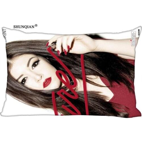 Custom Chrissy Costanza Printed Pillowcase Home Living room cushion Rectangular Silk Pillowcase Two Sides More size