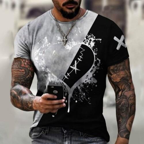 2021 New Cothing O Collar 3d Printed Anime Shirt Two-color Skull Design Large T Shirt Mens Summer T-shirt