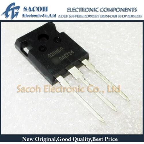 New Original 10PCS/Lot SGW20N60 G20N60 or SGW20N60HS G20N60HS 20N60 TO-247 20A 600V Power IGBT Transistor