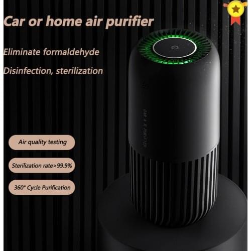 Air Purifier For Home Activated carbon Filters Purifier Car air Air cleaner Air detection Deodorization Eliminate Formaldehyde