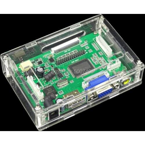 Suitable for our 2AV VGA HDMI-compatible display controller driver board motherboard transparent protection shell/box