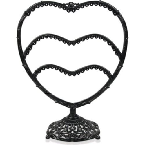 Heart/Wine Cup Shape Earrings Bracelet Storage Shelf Jewelry Display Holder Ear Stud Stand Antler Tree jewelry Organizer