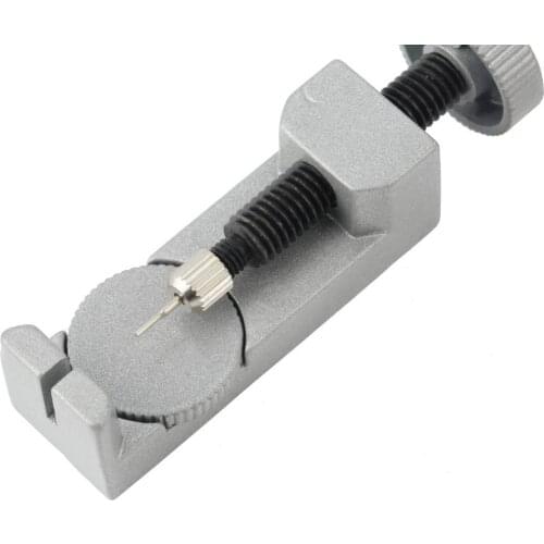 Adjustable Watch Band Link Pin Metal Remover Removal 3 Pins Watch Strap Repair Tool Silver