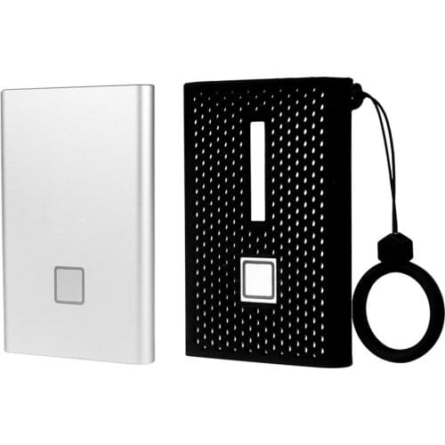 Silicone Case for Samsung T7 Touch Portable Solid State Drive SSD Anti-Scratch Protective Cover Shell Sleeve Case Accessories