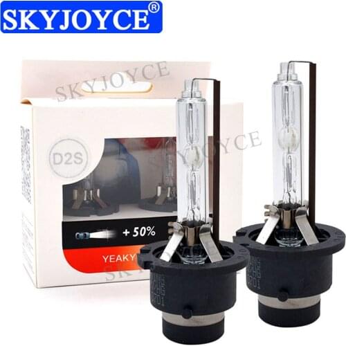SKYJOYCE 35W Yeaky HID Bulb Xenon D2S 5500K HID Projector Bulb 4500K 6500K 35W D2S D4S D2R D4R Yeaky D2H HID Car Headlight Bulb