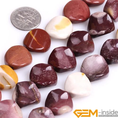 16mm Coin Twist Natural Stone Beads : Carnelian,Mookaite Jaspers, Amethysts, Rose Quart, Smoky Quart,Strand 15" Wholesale