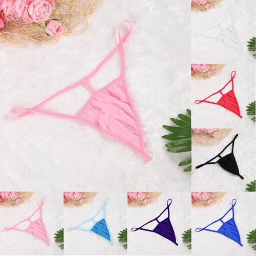2021 Thong G Strings Low Rise panties Seamless Briefs Sexy Low-waist Thongs G-strings Ladies Sexi Lingerie Breathable Underpants