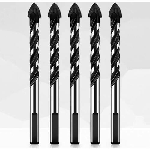 4/5pcs 4-12mm Tungsten Steel Triangle Drill Bit Set for Ceramic Tile Concrete Brick Glass Masonry And Wood Opener Drilling Tools
