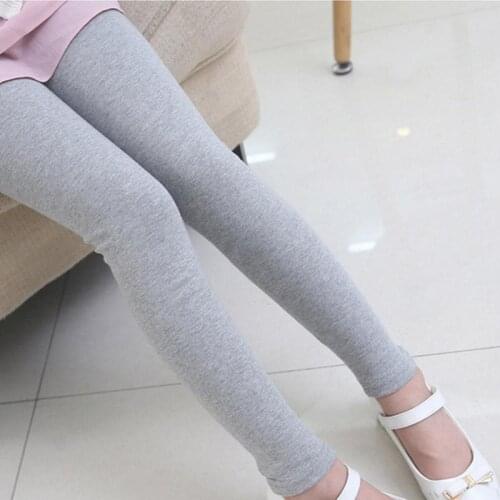 7 colors girl pants pure color girls leggings Toddler classic Leggings 2 4 6 8 10 12 Years children trousers baby kids leggings