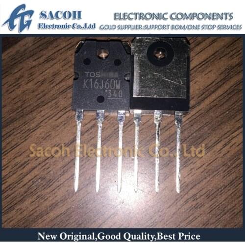 Free Shipping 10Pcs TK16J60W K16J60W TK16J60W5 K16J60W5 TO-3P 16A 500V N-Channel MOS Transistor