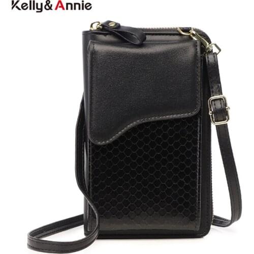 Brand Designer Small Shoulder Phone Bags Womens New Fashion PU Leather Female Crossbody Purses Ladies Clutches Mini Handbags