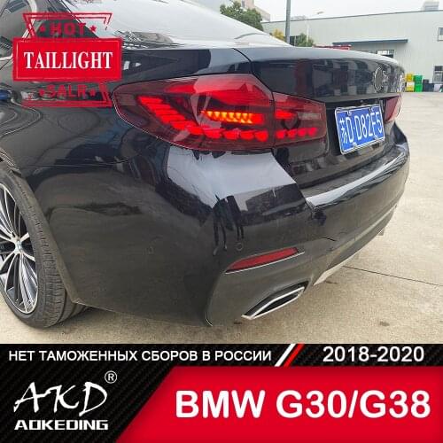 For Car BMW G30 G38 tail Lamp 2018-2020 Car Accessory Fog Lights Day Running Light DRL H7 LED Bi Xenon Bulb 525i F90 taillights