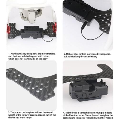 Lightweight Thrower Aerial Thrower for DJI Phantom 2/3/4 Drone