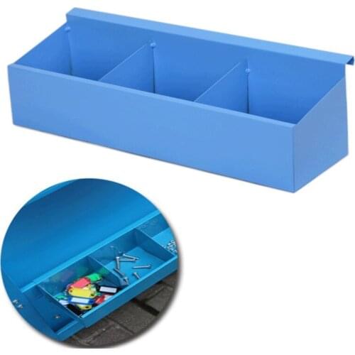 Iron metal Three-layer tool car Cart accessories tool box Hardware screw wrench Storage box red blue