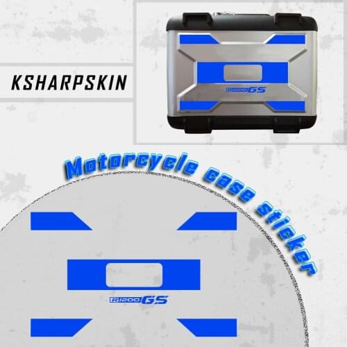 For BMW R1200GS R 1200GS R1200 GS R 1200 GS Stickers Motorcycle Tail Top Side Box Cases Panniers Luggage Aluminium Adventure