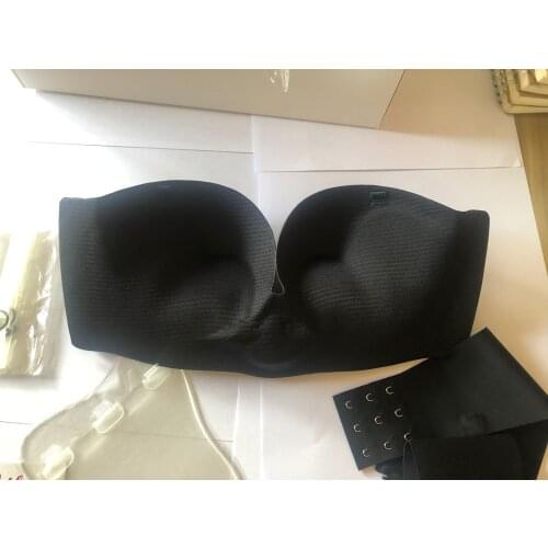 Sexy Sujetador Womens bra Invisible Push Up Bra SelfAdhesive Silicone Seamless Front Closure Sticky Backless Strapless lace Bra