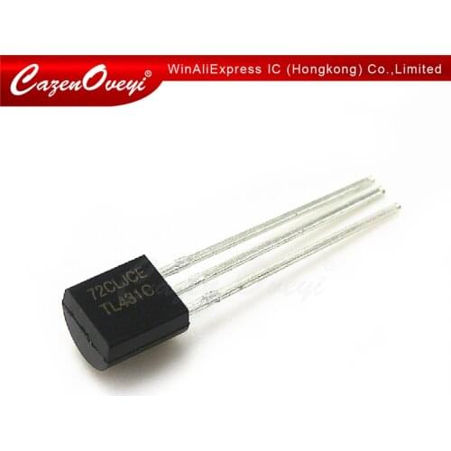 10pcs/lot TL431CLP TL431C TL431 TO-92 In Stock
