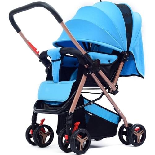 2020 Baby stroller super light foldable baby stroller can sit on the easy lying baby umbrella car BB trolley on the plane 0-3Y