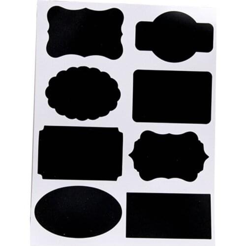 400pcs/lot black Handmade Sealing Sticker different patterns DIY Packaging Sealing Label Sticker Gift Decorative Stickers