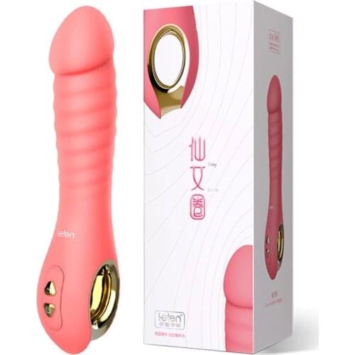 Automatic Piston Telescopic Stick Female Masturbation Powerful Lovely Bullet Vibrator G spot Dildo Vibrating Sex Toys for Women