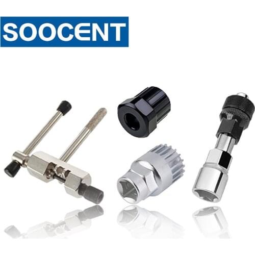 SOOCENT Mountain Bicycle Chain Rivet Repair Tool Breaker Splitter Pin Remove Replace MTB Bike Cycling Chain Breaker