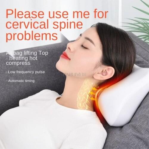 Home Neck Traction Device Low-Frequency Pulse Massager Improves Cervical Curvature Relaxes Muscles And Relieves Lieves Neck Pain