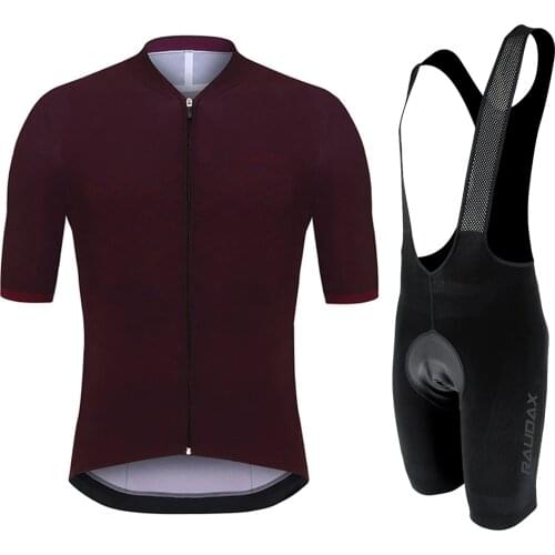 New Raudax 2021 Jersey Set MTB Cycling Clothing Mallot Ciclismo Hombre Verano Champion Clothing Jersey Bicicleta Mountain Bike