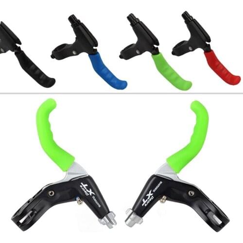 New 2017 arrival 1 Pair MTB Road Bike Brake Lever Protector Silicone Protective Handle Sleeves