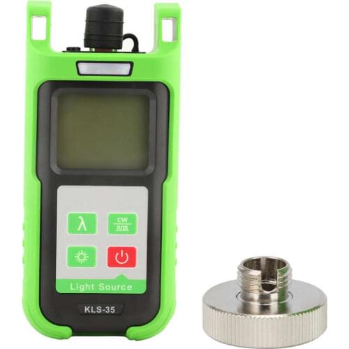 Fiber Optic Light Source Dual-Wavelength Handheld Optical Fiber Power Meter KLS-35-S