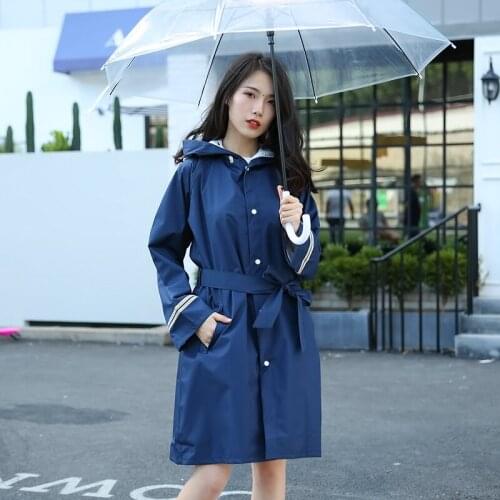 Raincoat Women Men Ladies Rain Coat Poncho Breathable Long Portable Water-Repellent Rainwear Jacket