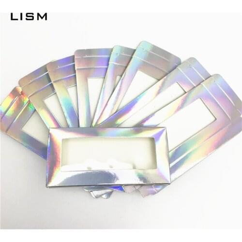 20 Pieces/Lot 5D Mink Eyelashes Custom packaging Empty Paper Box