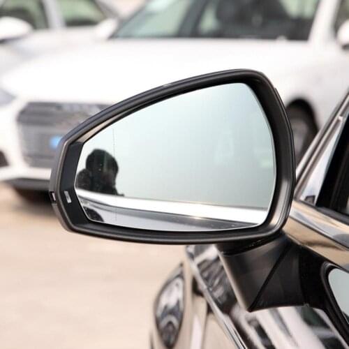 Car Door Mirror Glass Clear View White Left Rearview Mirror Glass Exterior Parts Replacement for A3 2015-2020
