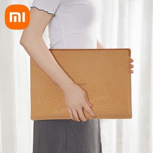 Xiaomi Custom Cork Laptop Bag Oak Wood Waterproof Notebook Bag For Mi Laptop Pro 15 OLED RedmiBook Pro 15 Handbag Briefcase Bag