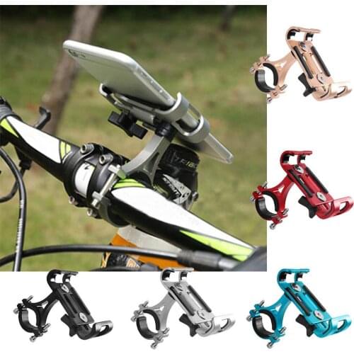 360 Degree Rotatable Bicycle Mobile Phone Holders Stand Mountain Bike Handlebar GPS Navigation Support Bracket