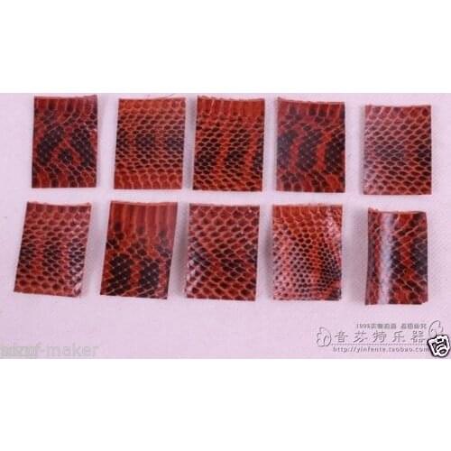 Free shipping 10 pcs Bow Skin Snake Bow Parts for 10 bows 2.7x3.5cm Cello Violin viola New
