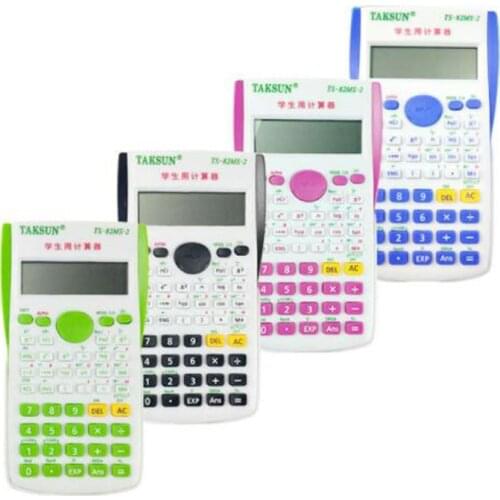 Digital Scientific Calculator Office Student 240 Function 82MS/350MS Statistics Mathematics 2 Line 12 Digits Display Calculator