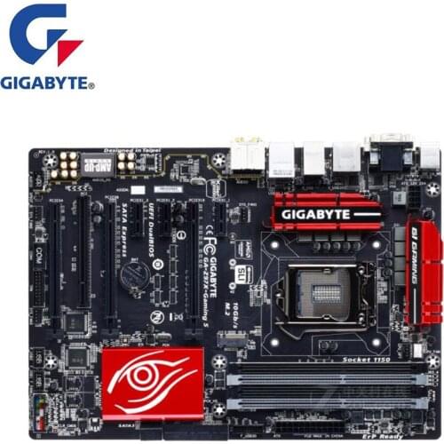 For Gigabyte GA-Z97X-Gaming 5 Z97X-Gaming 5 Motherboard LGA1150 For Intel Z97 Used Desktop Mainboard SATA PCI-E X16 3.0