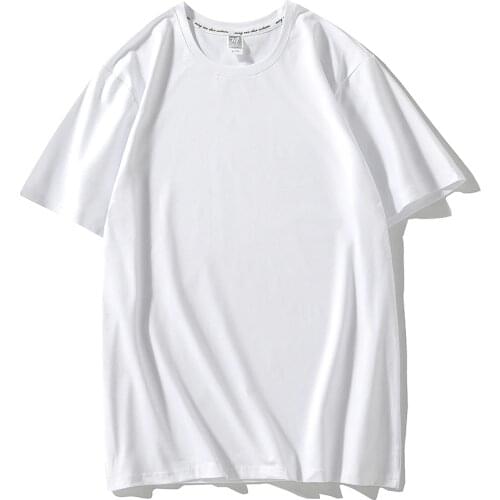 New Women Summer Harajuku Oversize T-shirt Pink Solid Color Basic Tees Casual T-shirts Korean Hipster White T-shirt Dropship