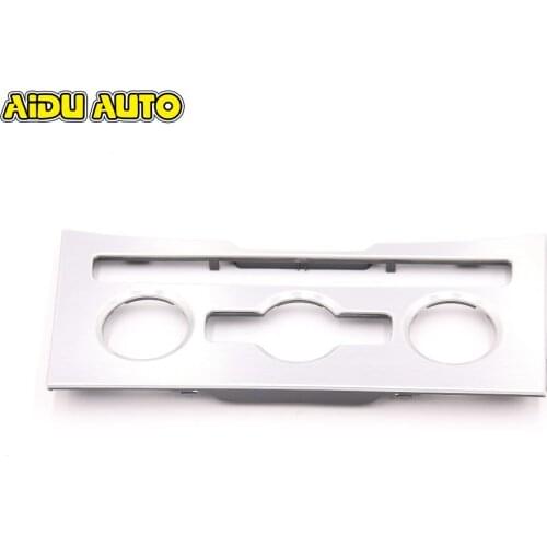 USE FIT FOR 3AD863082A PASSAT B7 B7 CC BRUSHED ALUMINUM CLIMATRONIC AIR CONDITION CONTROL PANEL 3AD 863 082 A