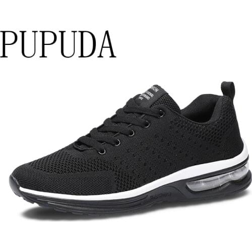 PUPUDA summer new sport shoes men big size11.5 classic sneakers men breathable Couple running shoes Basketball shoes