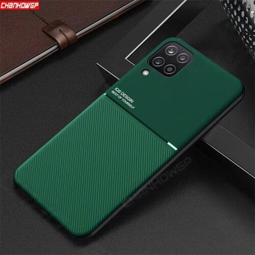 Magnet Leather Case For Samsung Galaxy A12 A02 A32 A42 A52 A72 5G A21S A51 A71 A01 A11 A31 S20 S21 Plus Ultra Car Holder Cover