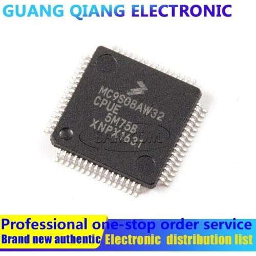 1PCS MC9S08AW32CPUE IC MCU 8BIT 32KB FLASH 64LQFP
