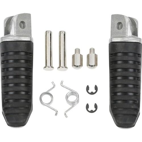 Bandit Front Footrests Foot Pegs For Suzuki V-Strom 1000 dl1000 650 DL650 Hayabusa 1999-2012 New Black Chrome