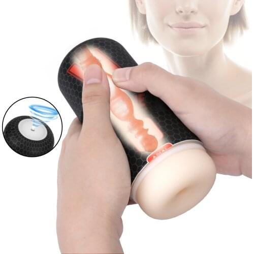 Silicone Soft Penis Pump Realistic Vagina Anal Mouth Sex Toys For Men Artificial Pussy Male Masturbation Cup Oral Sex Erotic