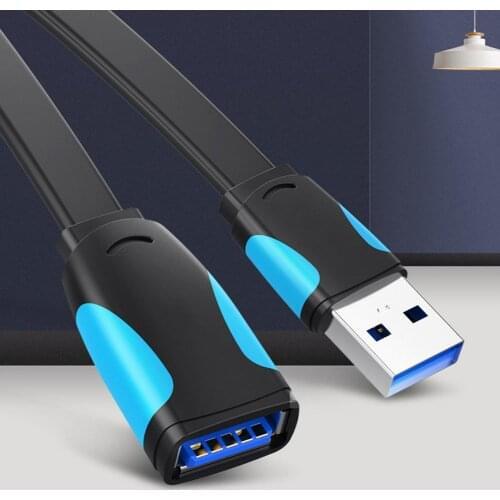 USB 3.0 Extension Cable 1.5/1/0.5m USB 3.0 Male To Female Extension Cable High Speed Data Sync Cord Computer Cables & Connectors
