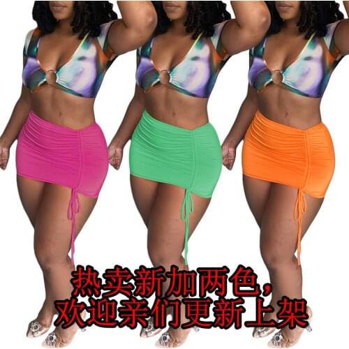 YY5298 Wholesale Items Sexy Casual Clothing Suit Bodycon Sexy Two Pieces Set Plain Crop Top Womens Vest Shorts Set