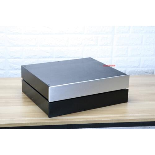ZEROZONE DIY Aluminum Amplifier Chassis Preamp Enclosure PSU Case 430*70*308mm L12-30